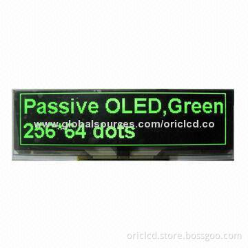 3.2-inch OLED Display Module with 256x64p Resolution, Available in Yellow